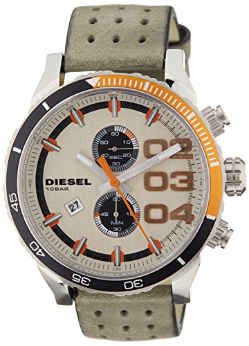 Diesel Watches Franchise 2.0 Men's Watch (Light Brown/Silver)