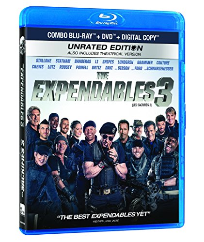 The Expendables 3 / Les sacrifiés 3 (Unrated Edition) [Blu-ray + DVD + Digital Copy] (Bilingual)