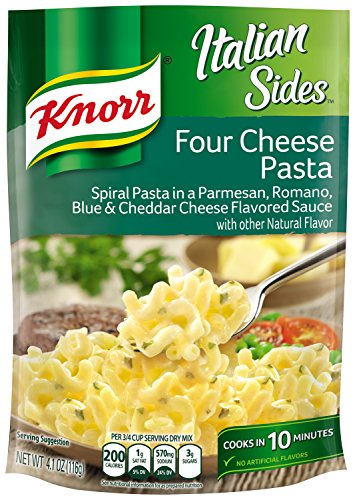 Knorr Italian Sides, Four Cheese Pasta, 4.1 Ounce