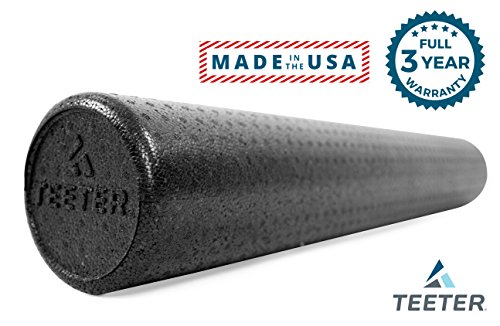 Teeter High-Density Foam Roller, 36 inches, 3-Year Warranty