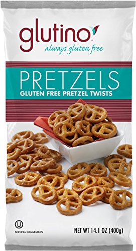 Glutino Pretzel Twists, Salted, 14.1 Oz