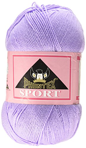 Spinrite Phentex Sport Solids Yarn, Lavender