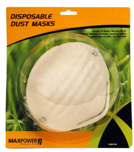 Maxpower 339472 Disposable Dust Masks For Outdoor Jobs