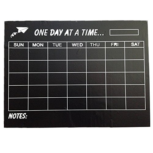 Top JM 2016 Month Planner Wall Calendar Sticker Chalkboard Contact Paper - Christmas To do list Perfect Size (24WX18L)