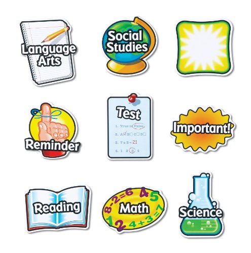 Learning Resources Magnetic Subject Labels - Set of 9