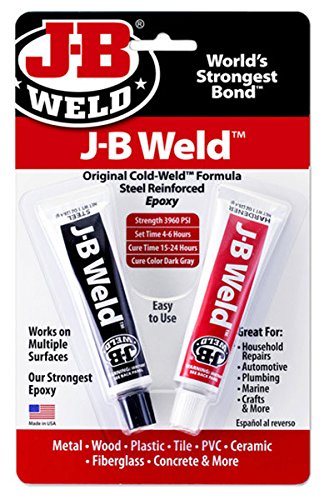 J-B Weld 8265S Weld Compound-Epoxy, Twin Pack