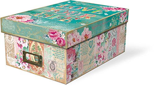 Punch Studio Lovely Letters Photo Storage Box
