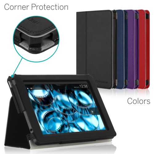 CaseCrown Bold Standby Pro Case for 2013 All-New Amazon Kindle Fire HD 7 Inch Tablet (NOT for 2012 Kindle Fire HD 7) with Sleep / Wake, Hand Grip, Corner Protection, & Multi-Angle Viewing Stand
