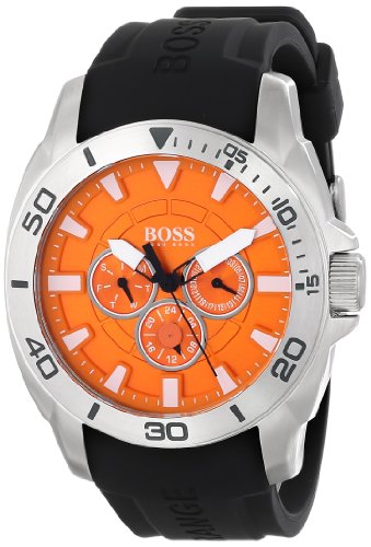 BOSS Orange Men's 1512951 Big Day Analog Display Quartz Black Watch