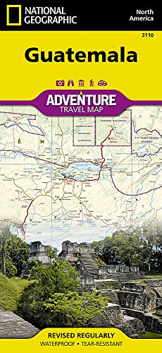 Guatemala (National Geographic Adventure Map)