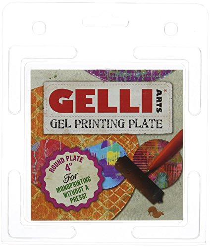 Gelli Arts Gel Printing Plate 4Inch Round