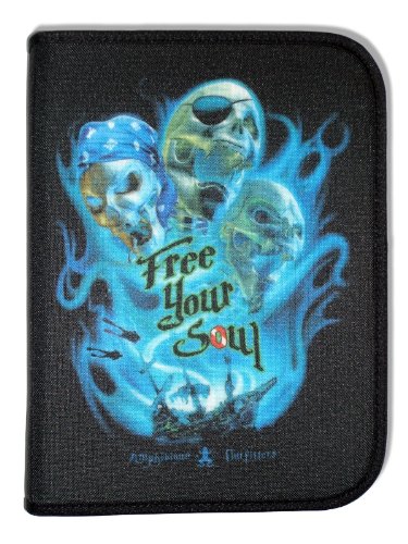 Scuba Diving Log Book - Amphibious Outfitters Free Your Soul Skull Design