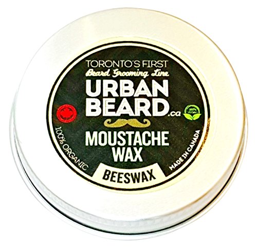 Urban Beard Moustache Wax, Beewax, 30 Milliliters