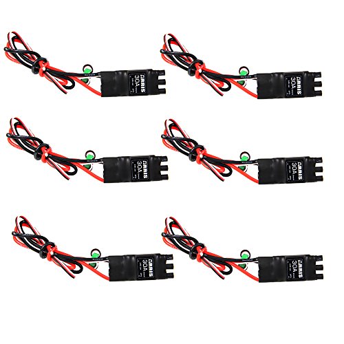 6PCS ARRIS 2-6S 30AMP 30A SimonK firmware OPT Brushless ESC for RC Quad Multicopter