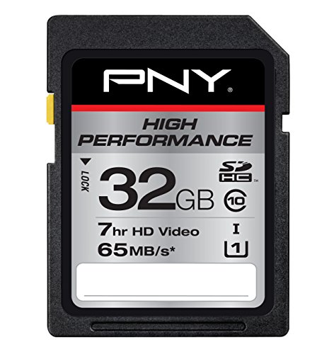 PNY High Performance 32GB SDHC Class 10 UHS-I up to 65MB/sec (P-SDH32GU165G-GE)