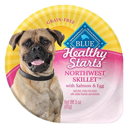 Blue Buffalo BLUE Healthy Starts Northwest Skillet For Dogs With Salmon & Egg 3 oz, Pack of 12