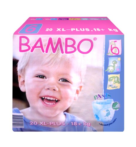 Bambo Nature Training Pants - Jumbo Pack - Size 6 - 20 ct