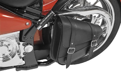 Willie & Max Synthetic Leather Swing Arm Bag for Harley-Davidson Softail