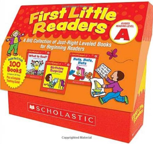 First Little Readers: Guided Reading Level A: A Big Collection of Just-Right Leveled Books for Beginning Readers