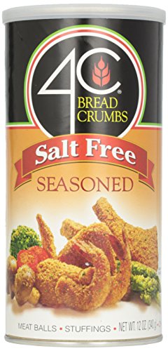 4C Salt Free Seasoned Bread Crumbs-12 oz.