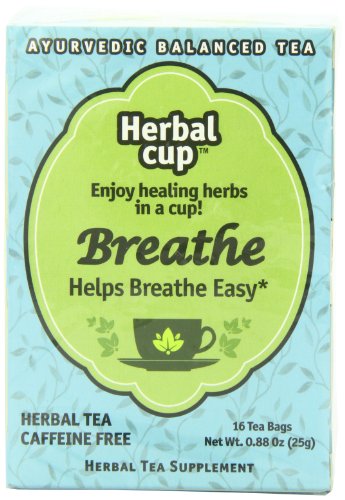 Herbal Cup Herbal Tea, Breathe, 16 Tea Bags