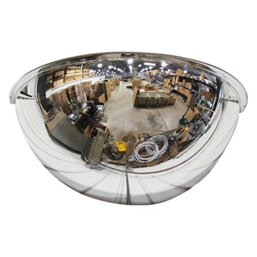 Se-Kure Domes & Mirrors ONV-180-18 Half Dome Mirror, 18 Diameter