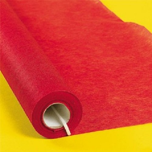 Fabric Oscar Party Movie Night RED Carpet Style Aisle Runner