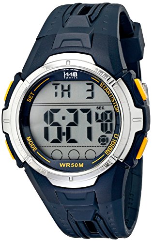 Timex Men's Sport T5K681 Black Rubber Quartz Watch