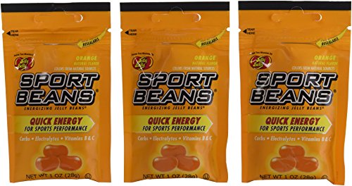 Jelly Belly Orange Sport Jelly Beans Extreme, 1-Ounce (Pack of 24)