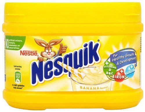 Nestle Nesquik Banana Flavor Milk Shake 300 G (2 Box)