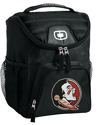 FSU Lunch Bag Insulated Soft Cooler Black Florida State Our BEST NCAA Lunchbox