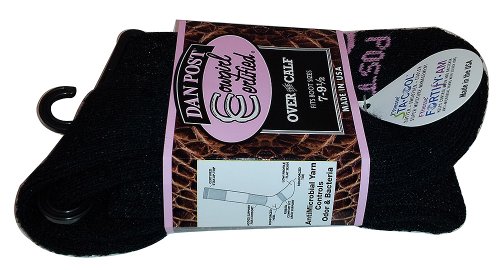 Dan Post Women's Cowgirl Certified Pink Over the Calf Socks