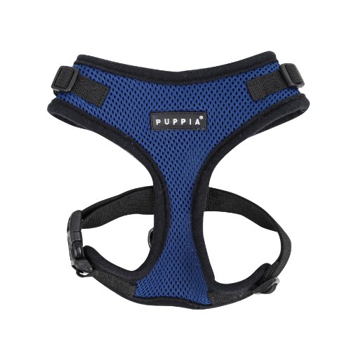 Puppia Authentic RiteFit Harness with Adjustable Neck, X-Large, Royal Blue