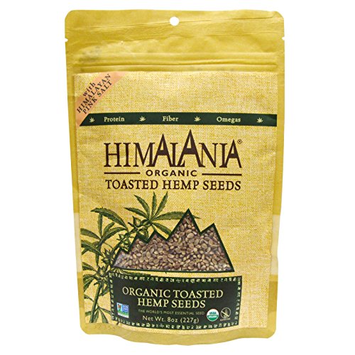 Himalania, Organic Toasted Hemp Seeds with Himalayan Pink Salt, 8 oz