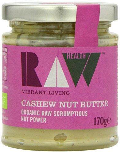 Raw Health Organic Raw Whole Cashew Butter 170 g (Pack of 2)