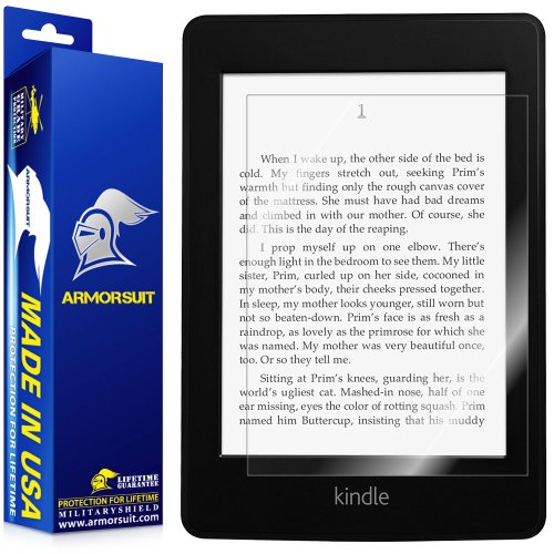 ArmorSuit MilitaryShield - Screen Protector Shield for Kindle paperwhite + Lifetime Replacements