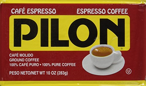 Pilon Espresso 100 % Arabica Coffee, 10-Ounce Bricks (Pack of 4)