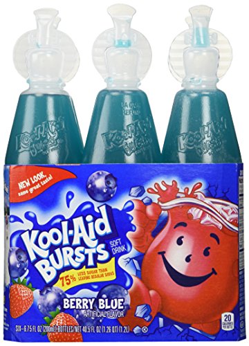 Kool-Aid Bursts Berry Blue Flavor Soft Drink - 6 CT