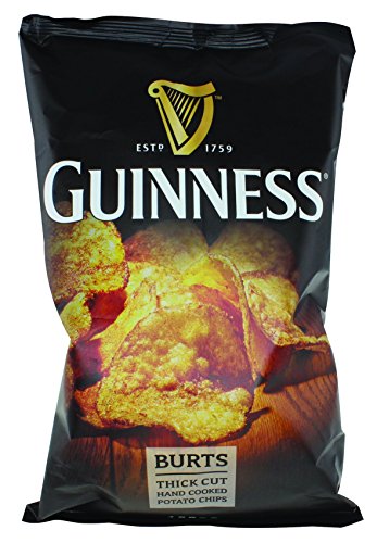 Burts Thick Cut Guinness Flavoured Hand Cooked Potato Chips, 150g Bag