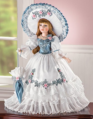 Collections Etc Collectible Porcelain Summertime Doll