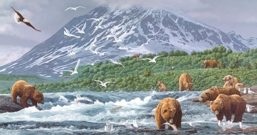 Simon Combe Absolute Alaska 500Pc Jigsaw Puzzle