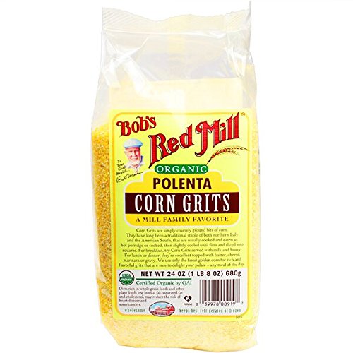 Bob's Red Mill Organic Corn Grits / Polenta, 24-ounce (Pack of 4)