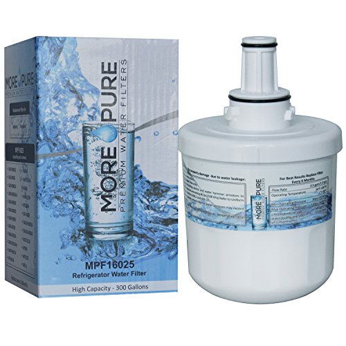 Samsung DA29-00003G Compatible Refrigerator Water Filter by MORE Pure Filters, MPF16025