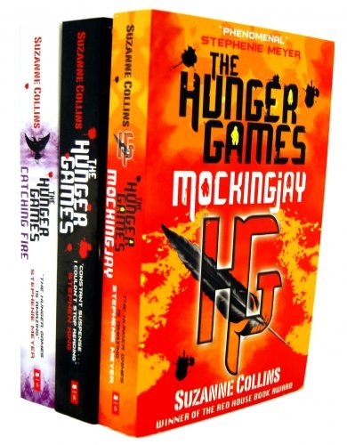The Hunger Games Trilogy 3 Books Collection Set Suzanne Collins (Mockingjay (part III of The Hunger Games Trilogy), The Hunger Games (Hunger Games Trilogy), Catching Fire (Hunger Games, Book 2))