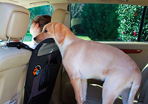 Vehicle Pet Barrier by Pet Travel Supplies - One Size Fits All - Blocks Pet Access to the Front Seats - Scratch Resistant and Durable