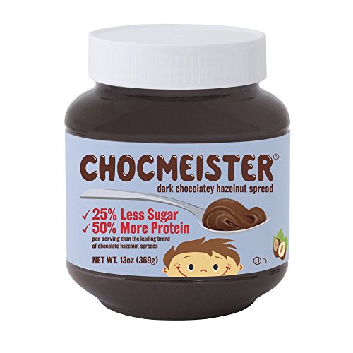 Peanut Butter & Co. Chocmeister Hazelnut Spread, Dark Chocolatey, 13 Ounce