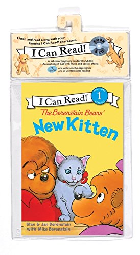 The Berenstain Bears' New Kitten Book and CD (I Can Read Level 1)