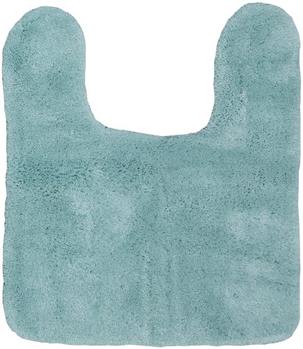 American Rug by Mohawk Classic Touch Contour Bath Rugs, 20 by 24-Inch, Aqua