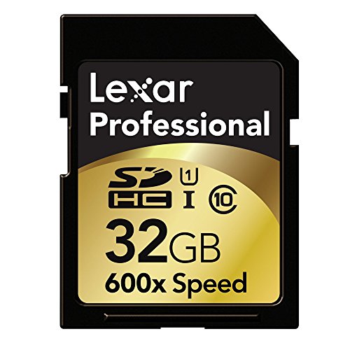 Lexar Professional 32 GB Class 10 UHS-I 600x Speed (90 MB/s) SDHC Flash Memory Card