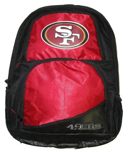 San Francisco 49ers NFL High End Deluxe Backpack Back Pack